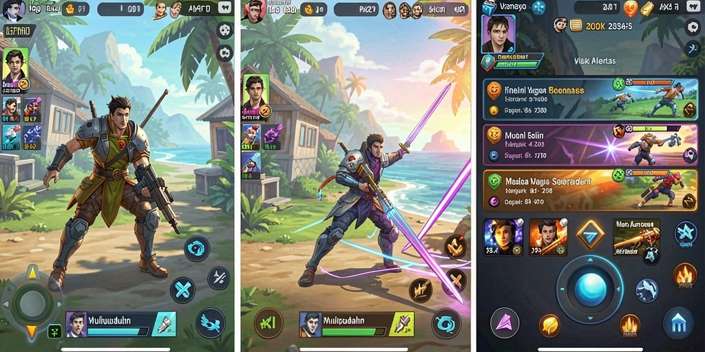 kkrp - Grafis yang menawan dan detail yang memukau.